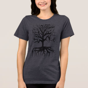 T-shirt Árvore gótico de Halloween