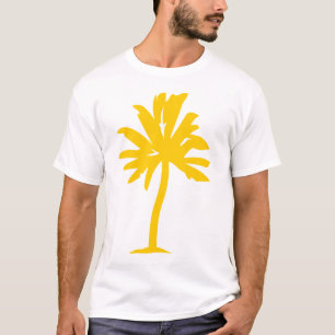T-shirt Árvore Palm - âmbar