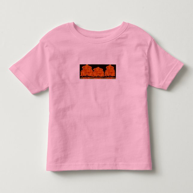 T-shirt Árvores com cor - (Frente)