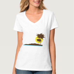 T-shirt Árvores Tropicais