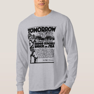 T-shirt As 20.000 ligas de Jules Verne sob o mar 1917