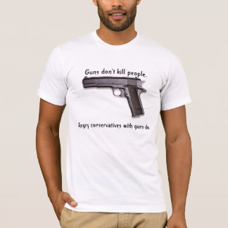 T-shirt As armas não matam pessoas…