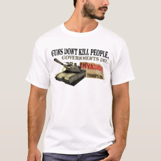 T-shirt As armas não matam pessoas