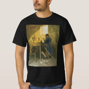 T-shirt As Cartas na Gaiola de Cluny por NC Wyeth
