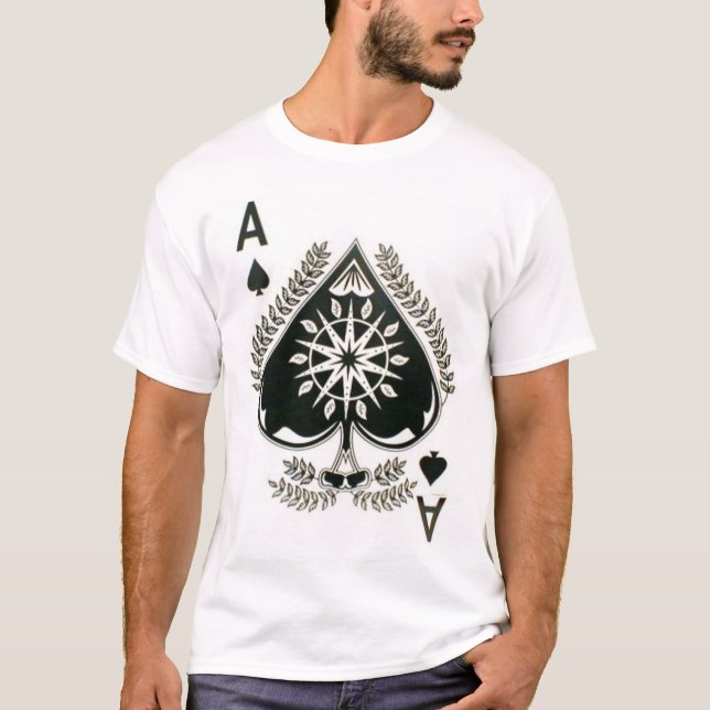 T-shirt Ás de espada (parte dianteira somente) (Frente)