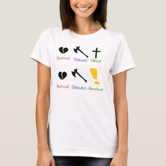 T-shirt As esposas de Henry