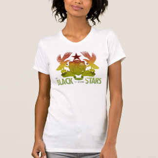 T-shirt As estrelas pretas de Ghana