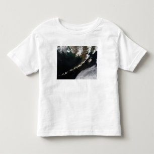 T-shirt As ilhas Aleutian e a península do Alasca