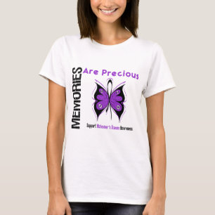T-shirt As memórias são doença de Alzheimer preciosa