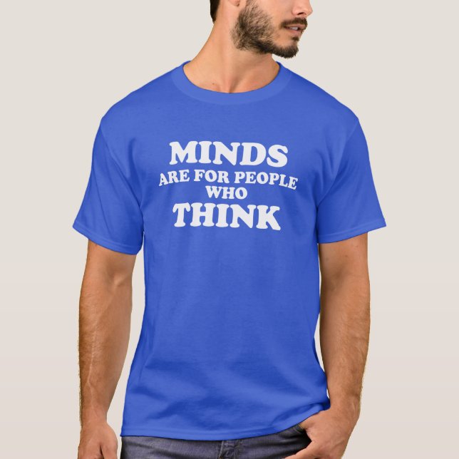 T-shirt As mentes de Murdock são para as pessoas que (Frente)