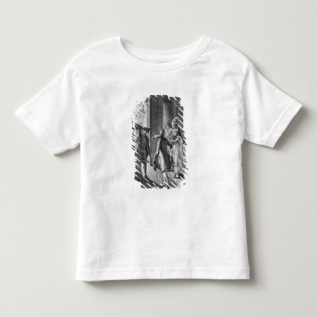 T-shirt As precauções (Frente)
