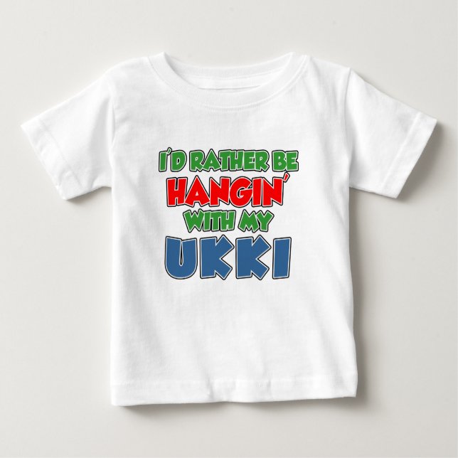 T-shirt As preferencialmentes Estão A Ficar Com Ukki (Frente)