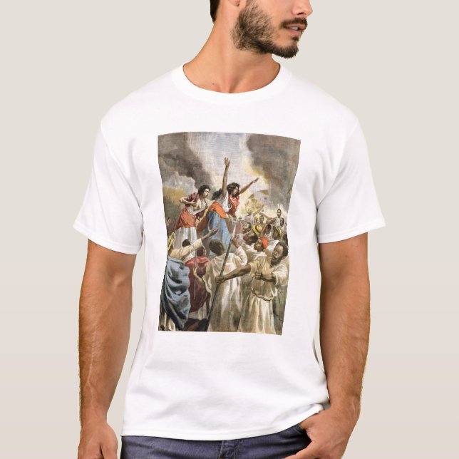 T-shirt As princesas reais Preaching a Guerra Santa (Frente)