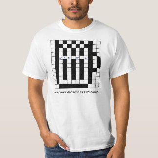T-shirt Às vezes o álcool é a resposta