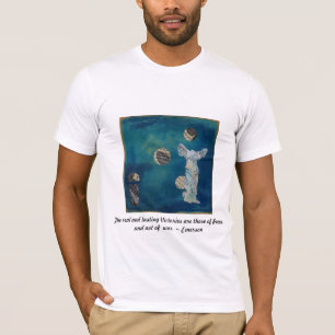 T-shirt As vitórias reais e duráveis são aquelas da paz