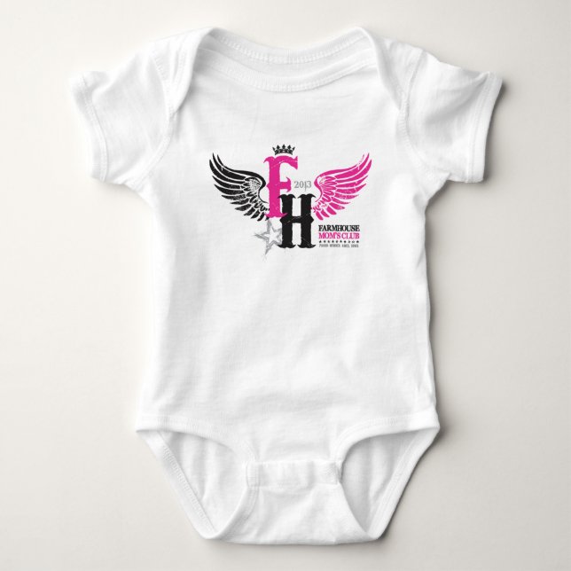 T-shirt Asas da mãe de FH (Frente)