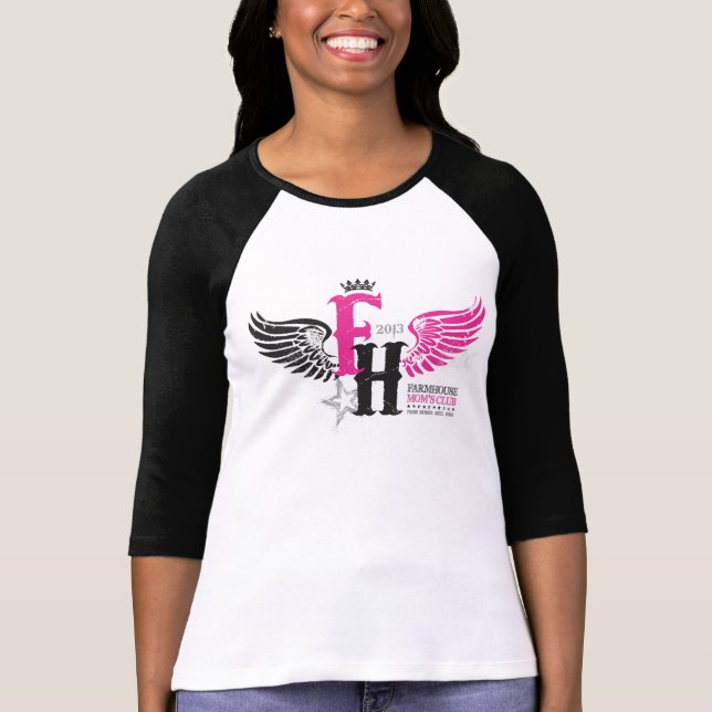 T-shirt Asas da mãe de FH (Frente)