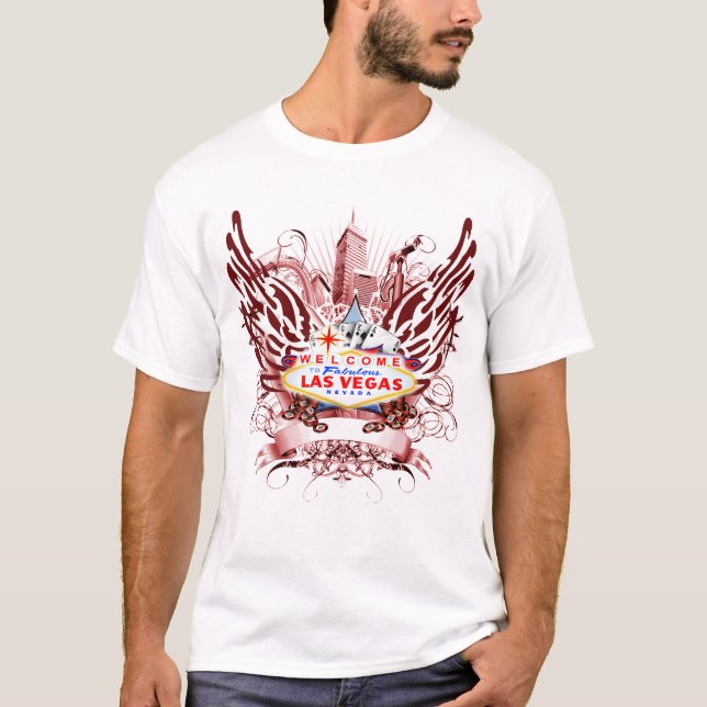 T-shirt Asas de Las Vegas (Frente)