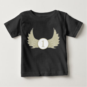 T-shirt Asas (Idade 1) - Baby Fine Jersey T Shirt 