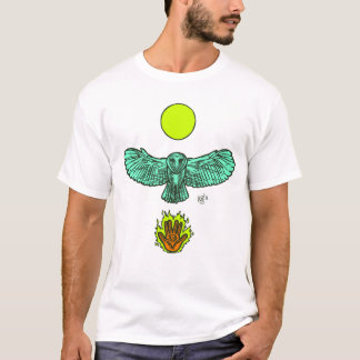 T-shirt Asas verdes