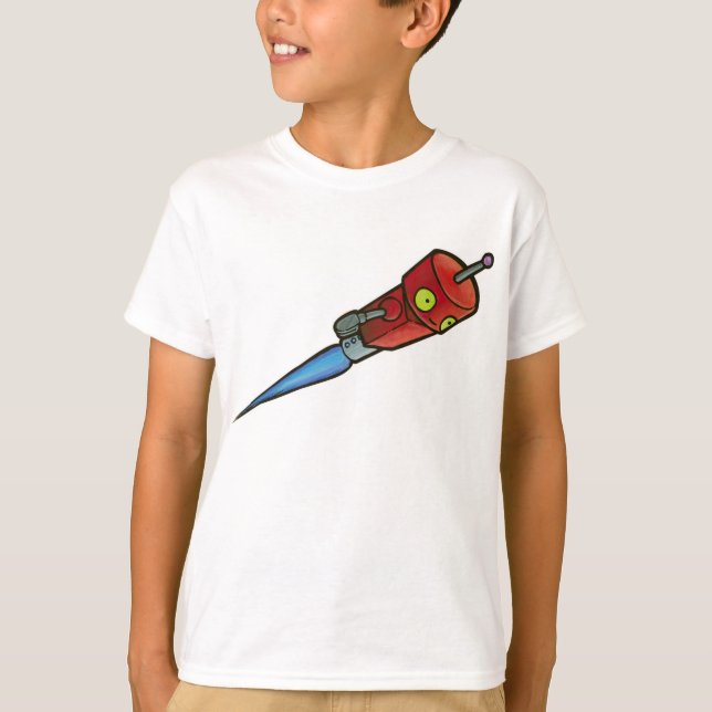 T-shirt Ascensão! Rocket um (Frente)