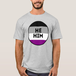 T-Shirt Asexual Ele/Ele Orgulhoso