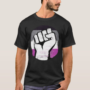 T-Shirt Asexual Fist Pride