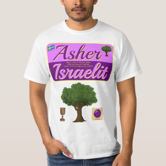 T-shirt — Asher (Frente)
