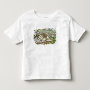 T-shirt Ásia, China, Yunnan, Jinping. Povos Yi nativos