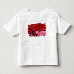 T-shirt Ásia, Japão, Quioto, santuário Heian na primavera.