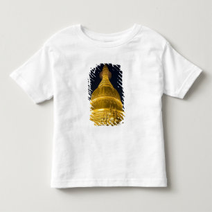 T-shirt Ásia, Mayanmar, Yangon, templo budista em