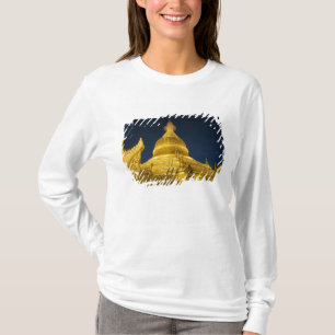 T-shirt Ásia, Maynmar, Yangon, templo budista em Yangon