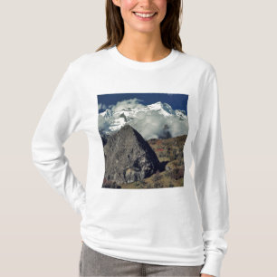 T-shirt Ásia, Nepal, Parque Nacional Sagarmatha. Uma oraçã