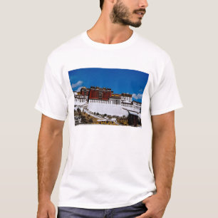 T-shirt Ásia, Tibete, Lhasa, Palácio de Potala também conh