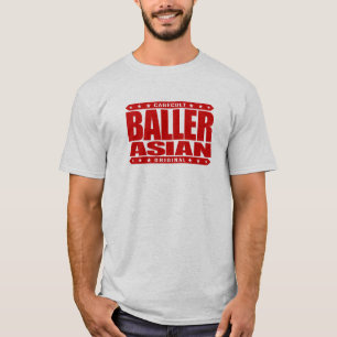 T-shirt ASIÁTICO de BALLER - parte superior da cadeia