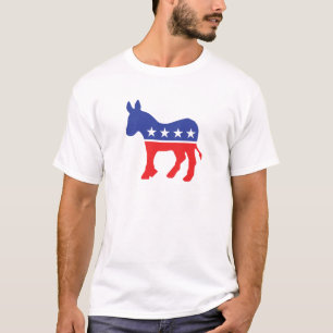 T-shirt Asno de Democrata