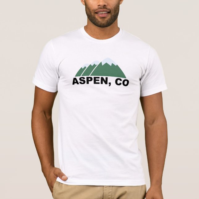 T-shirt Aspen, CO (Frente)