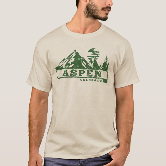 T-shirt Aspen Colorado (Frente)