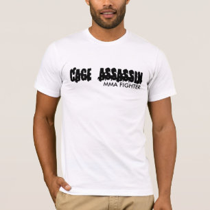 T-SHIRT ASSASSINO DA GAIOLA, LUTADOR DO MUTTAHIDA