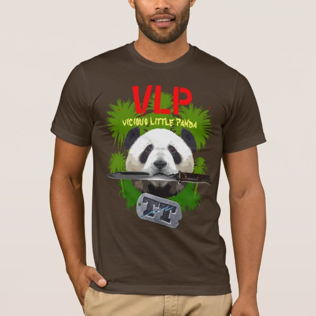 T-shirt Assassino da panda (Frente)