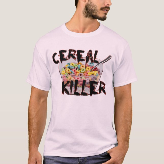 T-shirt Assassino de Cereais (Frente)