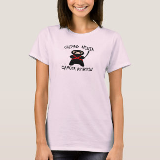 T-shirt Assassino do cancer de Chemo Ninja