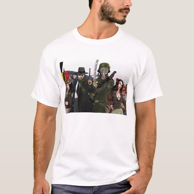 T-shirt ASSASSINOS de WoM MARCIANO (Frente)