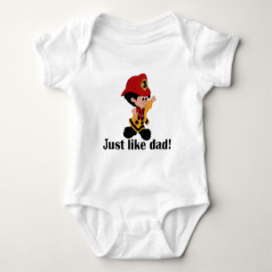 T-shirt Assim como o Pai do Fireman