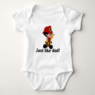 T-shirt Assim como o Pai do Fireman