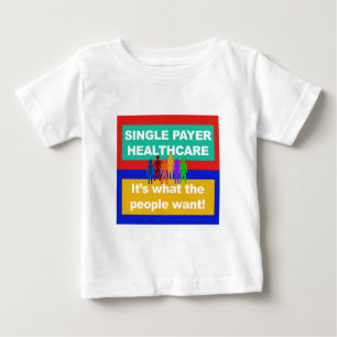 T-shirt Assistência médica ao solteiro pagador — é o que a