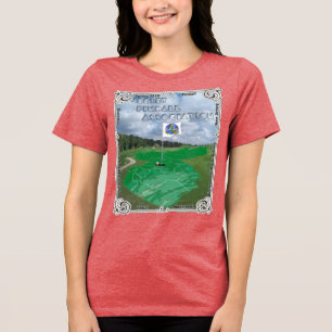 T-shirt Associação PinGolf do Pinball do jérsei -