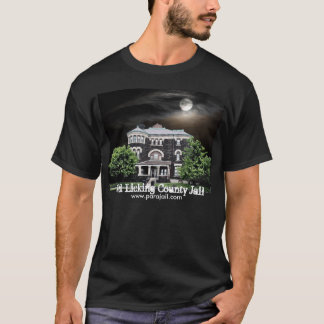 T-shirt assombrado de Licking County cadeia velha