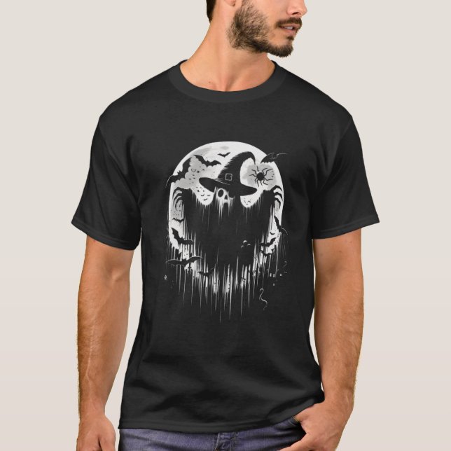 T-shirt assustadora (Frente)