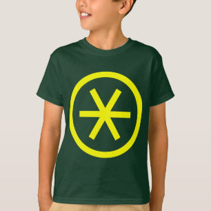 T-shirt Asterisco circundado